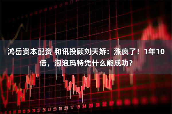 鸿岳资本配资 和讯投顾刘天娇：涨疯了！1年10倍，泡泡玛特凭什么能成功？