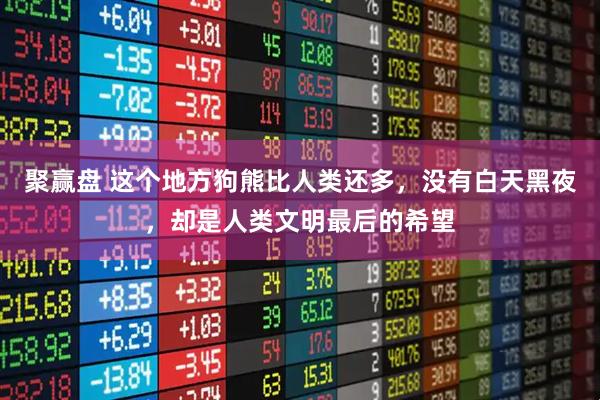 聚赢盘 这个地方狗熊比人类还多,没有白天黑夜,却是人类文明最后的希望